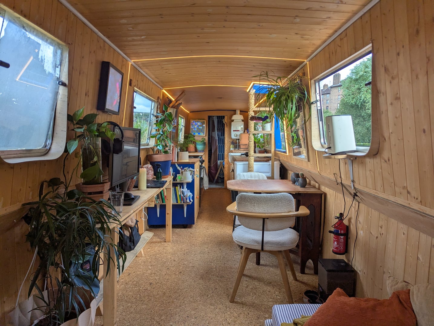 Interior dining area
