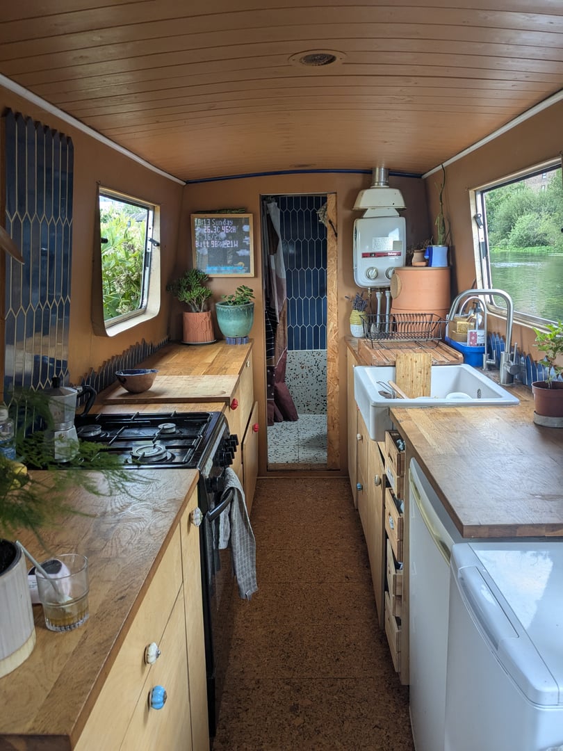 Interior portrait view